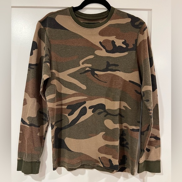 Champs Other - Champs Longsleeve Waffle Camouflage T Shirt